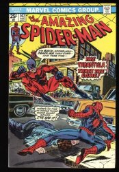 Cover Scan: Amazing Spider-Man #147 VF/NM 9.0 Tarantula! Conway &amp; Romita! - Item ID #328044