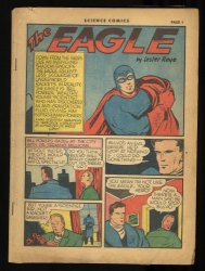 Cover Scan: Science Comics #8 CV 0.1 The Eagle! Marga the Panther Woman! - Item ID #328084