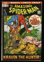 Cover Scan: Amazing Spider-Man #104 VF/NM 9.0 Kraven the Hunter! Ka-zar! - Item ID #328383