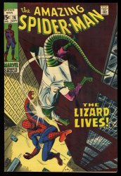 Cover Scan: Amazing Spider-Man #76 VF+ 8.5 Lizard Human Torch Appearance! - Item ID #328416