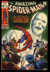 Cover Scan: Amazing Spider-Man #80 VF+ 8.5 Chameleon Appearance! - Item ID #328419
