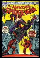 Cover Scan: Amazing Spider-Man #136 VF/NM 9.0 Classic Green Goblin Cover! Romita Cover! - Item ID #328438