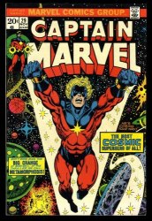 Cover Scan: Captain Marvel #29 NM- 9.2 Thanos Drax Cameos! - Item ID #328514