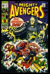 Cover Scan: Avengers #67 VF+ 8.5 Ultron Appearance! - Item ID #328595