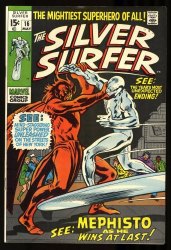 Cover Scan: Silver Surfer #16 VF/NM 9.0 Vs Mephisto! Nick Fury! Buscema/Stone Cover! - Item ID #328654