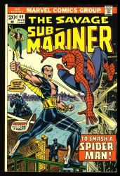 Cover Scan: Sub-Mariner #69 NM 9.4 Spider-Man Appearance! - Item ID #328694