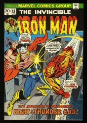 Cover Scan: Iron Man #66 NM- 9.2 Vs Thor! - Item ID #328713