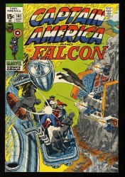 Cover Scan: Captain America #141 NM- 9.2 Romita Stan Lee Nick Fury Falcon! - Item ID #328725