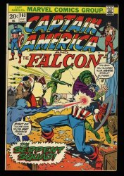 Cover Scan: Captain America #163 NM 9.4 1st Serpent Squad! - Item ID #329055