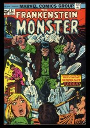 Cover Scan: Frankenstein #12 NM 9.4 Cold and Lasting Tomb! Ron Wilson Cover! - Item ID #329084