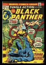 Cover Scan: Jungle Action #7 NM- 9.2 Black Panther! 1st Appearance Venomm! Killmonger! - Item ID #329091
