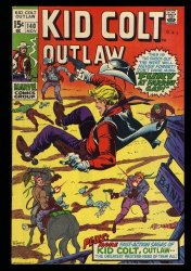 Cover Scan: Kid Colt Outlaw #140 NM 9.4 Fury at Farrow Gap! Herb Trimpe Cover - Item ID #329107