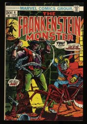 Cover Scan: Frankenstein #6 NM 9.4 In Search of the Last Frankenstein! Mike Ploog Cover! - Item ID #329200