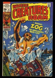 Cover Scan: Where Creatures Roam #6 NM 9.4 Marie Severin Cover! - Item ID #329250