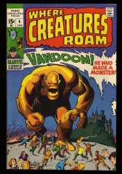 Cover Scan: Where Creatures Roam #4 VF 8.0 - Item ID #329251