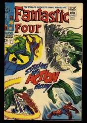 Cover Scan: Fantastic Four #71 VF 8.0 Jack Kirby Art! Stan Lee Script! - Item ID #329280