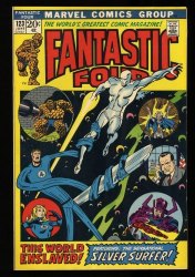 Cover Scan: Fantastic Four #123 NM 9.4 Silver Surfer! - Item ID #329294