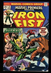 Cover Scan: Marvel Premiere #19 NM- 9.2 1st app. Colleen Wing! Hulk #181 Ad! - Item ID #329307