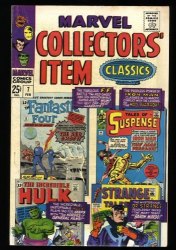 Cover Scan: Marvel Collectors' Item Classics #7 FN/VF 7.0 - Item ID #329358