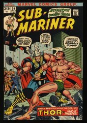 Cover Scan: Sub-Mariner #59 NM- 9.2 Epic Battle Sub-Mariner vs Thor! - Item ID #329766
