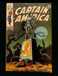Cover Scan: Captain America #113 FN 6.0 Classic Steranko Cover! Avengers Appearance! - Item ID #331525