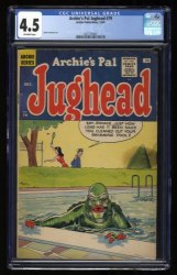 Cover Scan: Archie's Pal Jughead #79 CGC VG+ 4.5 Off White Creature from the Black Lagoon! - Item ID #332267