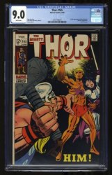 Cover Scan: Thor #165 CGC VF/NM 9.0 White Pages 1st full Appearance HIM (Adam Warlock)!! - Item ID #332279