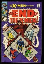 Cover Scan: X-Men #46 VF 8.0 Juggernaut Appearance! Cyclops! Iceman! - Item ID #332923