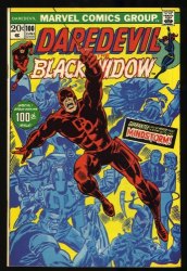 Cover Scan: Daredevil #100 NM 9.4 1st Appearance Angar! Black Widow Cameo!  - Item ID #333126