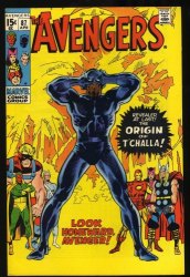 Cover Scan: Avengers #87 VF+ 8.5 Origin of T'Challa Black Panther! Cameo Klaw/T'Chaka! - Item ID #333132