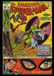 Cover Scan: Amazing Spider-Man #94 VF 8.0 Beetle Appearance On Wings of Death! - Item ID #333483