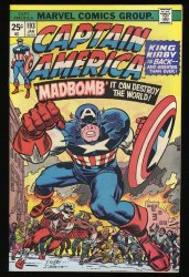 Cover Scan: Captain America #193 NM- 9.2 1st Madbomb Jack Kirby Story and Art! - Item ID #334602