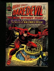 Cover Scan: Daredevil #13 FN+ 6.5 1st Appearance Vibranium! Ka-Zar! John Romita! - Item ID #335433