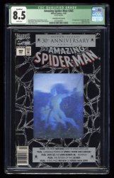 Cover Scan: Amazing Spider-Man #365 CGC VF+ 8.5 (Qualified) Australian Price Variant - Item ID #335443