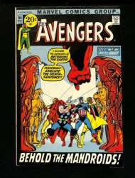 Cover Scan: Avengers #94 VF 8.0 Neal Adams Art! - Item ID #335637