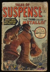 Cover Scan: Tales Of Suspense #16 P 0.5 Iron Man Prototype! - Item ID #336255