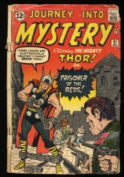 Cover Scan: Journey Into Mystery #87 P 0.5 5th Appearance Thor! Jack Kirby Cover! - Item ID #336258