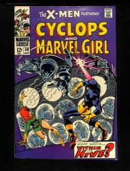 Cover Scan: X-Men #48 FN/VF 7.0 Marvel Girl and Cyclops! Computo! Romita! - Item ID #337090