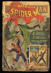 Cover Scan: Amazing Spider-Man #2 See Description 1st Appearance Vulture! Ditko Cover! - Item ID #337692