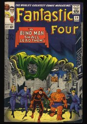 Cover Scan: Fantastic Four #39 FN+ 6.5 Doctor Doom Appearance! Stan Lee! Daredevil - Item ID #340352