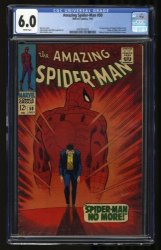Cover Scan: Amazing Spider-Man #50 CGC FN 6.0 White Pages 1st Full Appearance Kingpin! - Item ID #342691