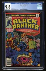 Cover Scan: Black Panther (1977) #1 CGC NM/M 9.8 1st Solo Title! Kirby Art! - Item ID #342723