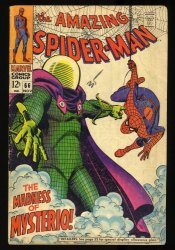 Cover Scan: Amazing Spider-Man #66 VG+ 4.5 Mysterio Appearance! Romita Cover! - Item ID #343605