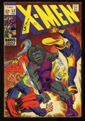 Cover Scan: X-Men #53 VG- 3.5 1st Barry Windsor Smith Art! Blastaar! Beast Origin! - Item ID #343639