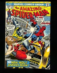 Cover Scan: Amazing Spider-Man #125 VF- 7.5 2nd Appearance Man-Wolf! - Item ID #343892