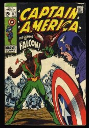 Cover Scan: Captain America #117 VG/FN 5.0 1st Appearance Falcon! Stan Lee! - Item ID #345269