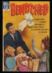 Cover Scan: Bewitched #9 VF+ 8.5 Photo Cover: Montgomery, Moorehead, York! Scarpelli Art! - Item ID #345357