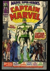 Cover Scan: Marvel Super-Heroes #12 VF 8.0 1st Appearance Captain Marvel! Stan Lee! - Item ID #345665