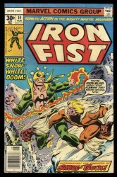 Cover Scan: Iron Fist #14 VG+ 4.5 1st Appearance Sabretooth (Victor Creed)! - Item ID #345678