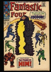 Cover Scan: Fantastic Four #67 FN+ 6.5 1st Appearance HIM/Adam Warlock! Stan Lee! - Item ID #345765